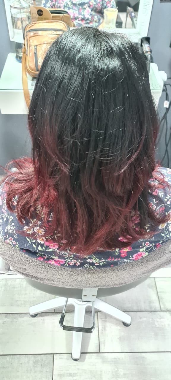 Black and red full colour